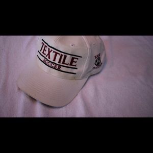 Brimmed college hat.